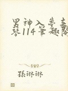男神入梦来叶芝琴114笔趣阁