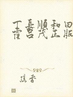 丁长顺和田晓兰霍吕茂正版封面