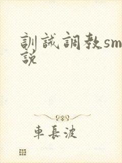 训诫调教sm小说封面