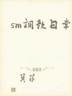 sm调教日常文