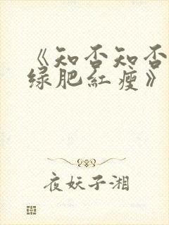 《知否知否应是绿肥红瘦》全集免费观看