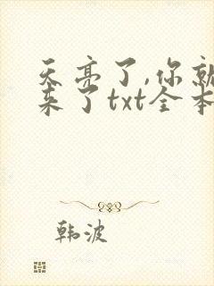 天亮了,你就回来了txt全本下载