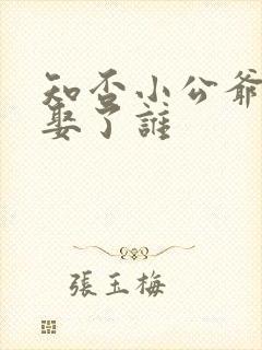 知否小公爷最后娶了谁