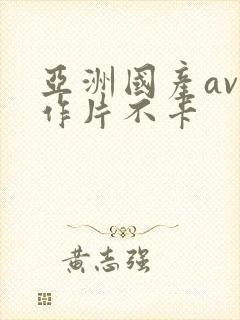 亚洲国产av动作片不卡