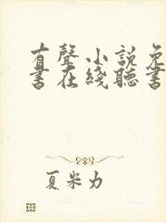 有声小说免费听书在线听书