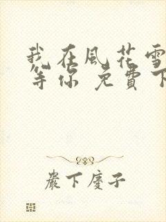 我在风花雪月里等你 免费下载