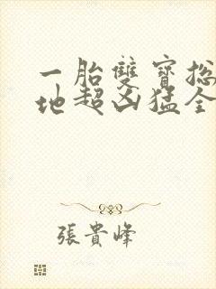一胎双宝总裁爹地超凶猛全集在线阅读封面