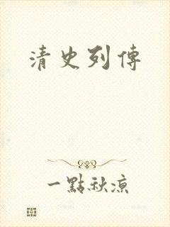 清史列传封面