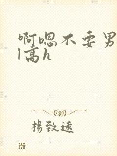 啊嗯不要男男bl高h封面