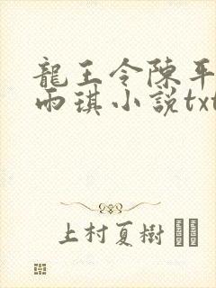 龙王令陈平,苏雨琪小说txt下载
