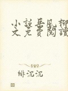 小说岳风柳萱全文免费阅读