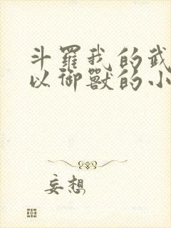 斗罗我的武魂可以御兽的小说
