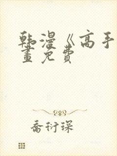 韩漫《高手》漫画免费
