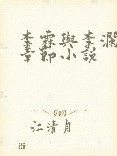李霖与李澜最新章节小说