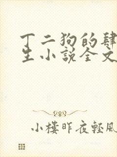 丁二狗的肆意人生小说全文无删减