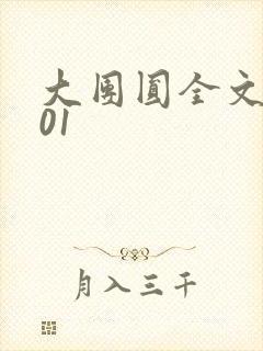 大团圆全文阅读01封面