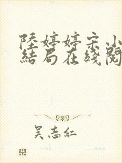 陆婷婷宋小易大结局在线阅读1