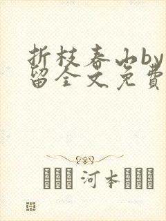 折枝春山by空留全文免费阅读笔趣阁无封面