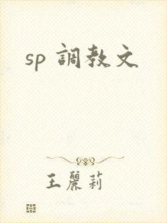sp 调教文
