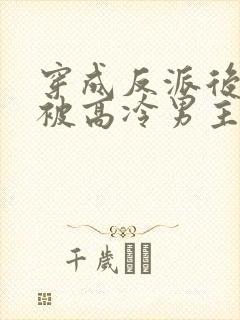 穿成反派后,我被高冷男主攻略了封面