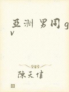 亚洲 男同 gv