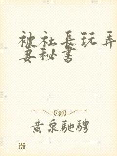 被社长玩弄的人妻秘书封面