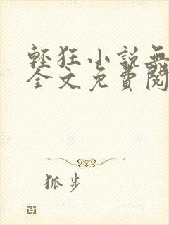 轻狂小说无弹窗全文免费阅读
