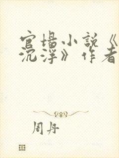 官场小说《我主沉浮》作者