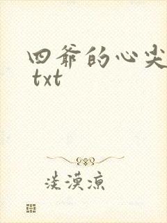 四爷的心尖宠妃 txt