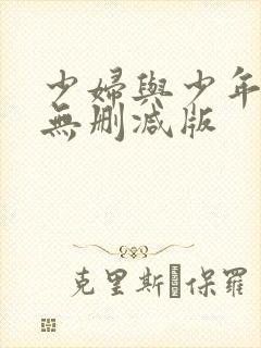 少妇与少年小说无删减版封面