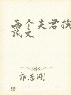 两个夫君挨打训诫文
