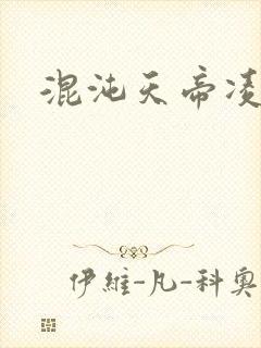 混沌天帝凌锋