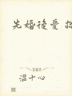 先婚后爱 总裁