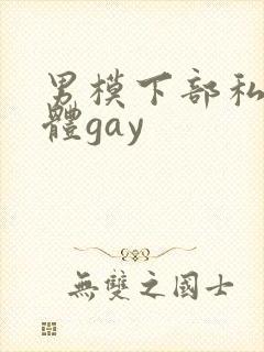 男模下部私密裸体gay