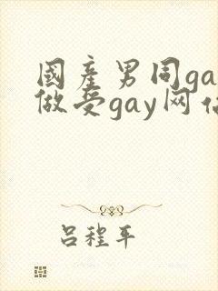 国产男同gay做受gay网站