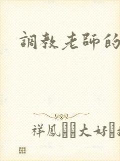 调教老师的小说封面