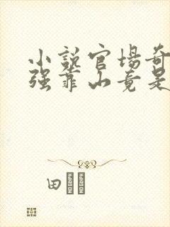 小说官场奇才最强靠山竟是我自己李澜在线