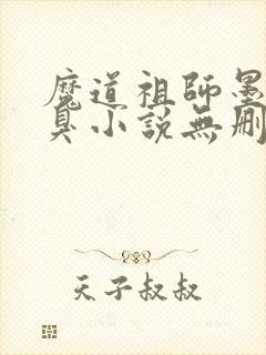 魔道祖师墨香铜臭小说无删减封面