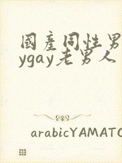国产同性男gaygay老男人