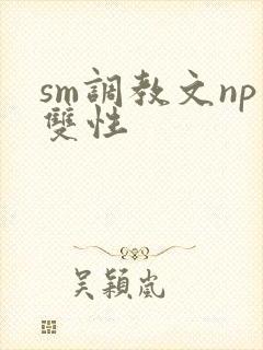 sm调教文np双性