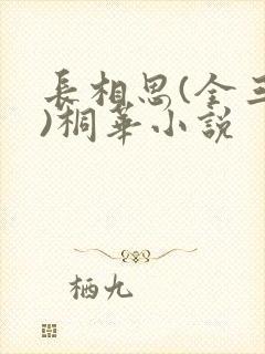 长相思(全三册)桐华小说封面