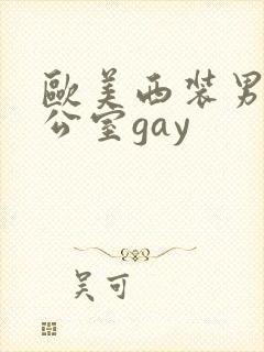 欧美西装男男办公室gay封面