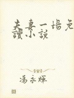 夫妻一场免费阅读小说