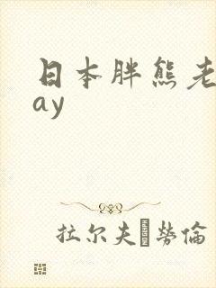 日本胖熊老头gay