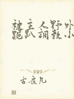 被主人野外玩弄跪趴调教小说