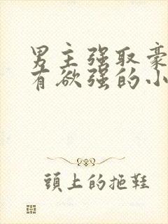 男主强取豪夺占有欲强的小说