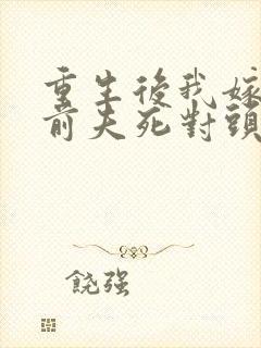 重生后我嫁给了前夫死对头/