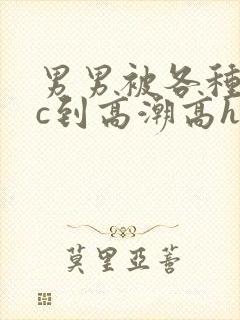 男男被各种姿势c到高潮高h