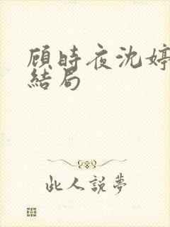 顾时夜沈婷晚大结局