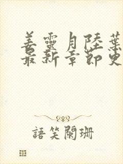 姜灵月陆叶小说最新章节更新列表